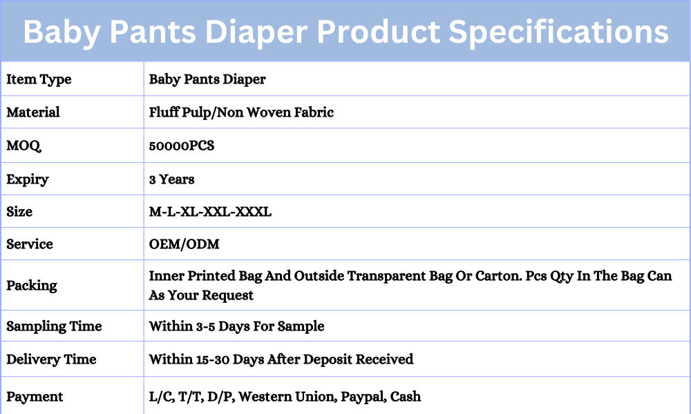 baby diaper pants a grade