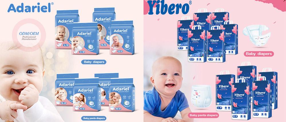 Serie de pañales para bebés: Adariel y Yibero